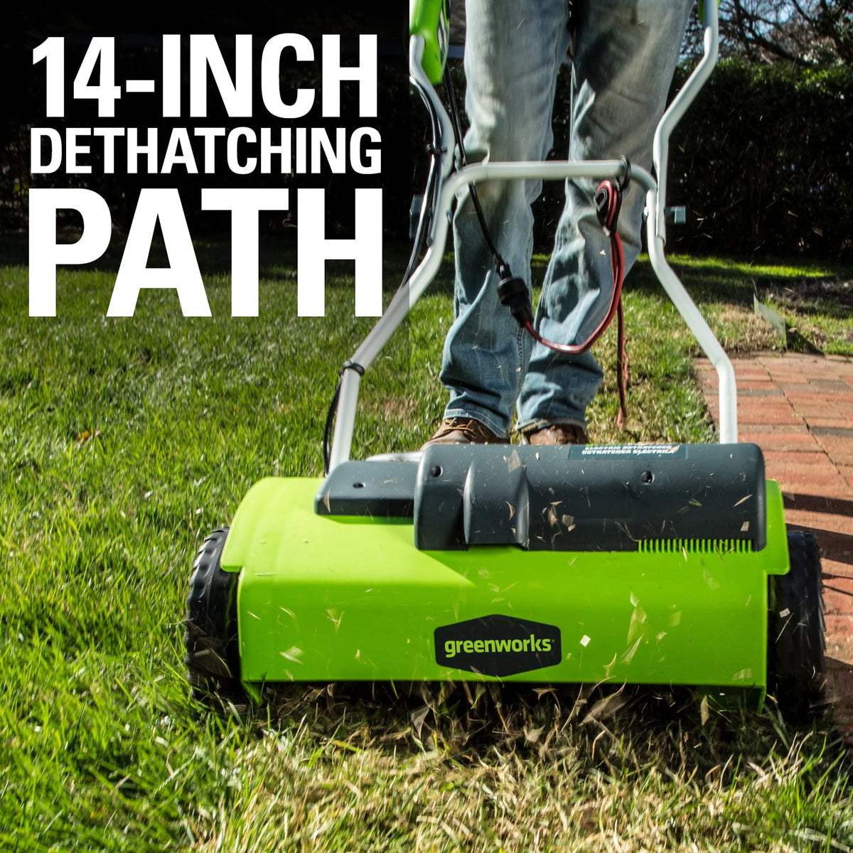 14 Amp Corded Electric Dethatcher S299