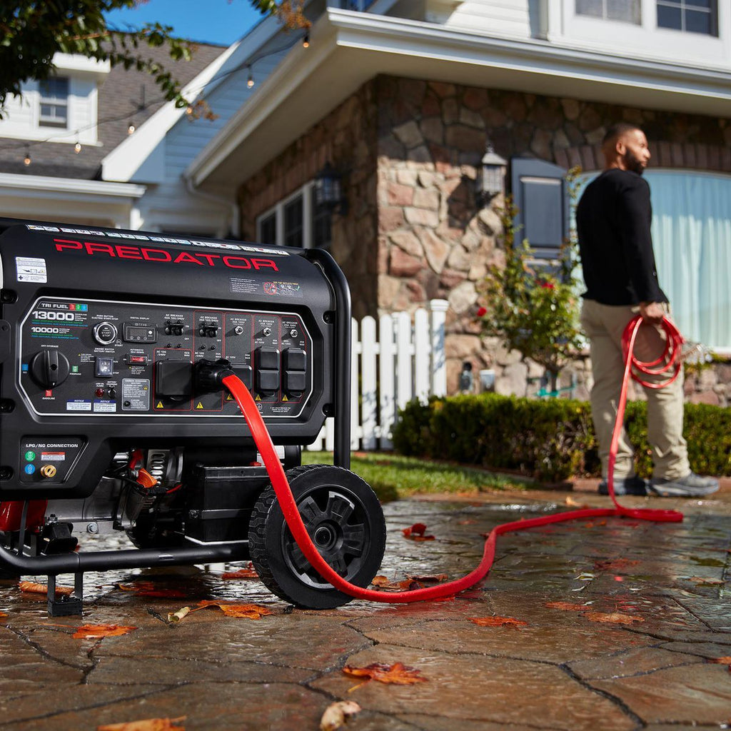 25 ft. 30 Amp 125/250V 4-Outlet Generator Extension Cord C2241