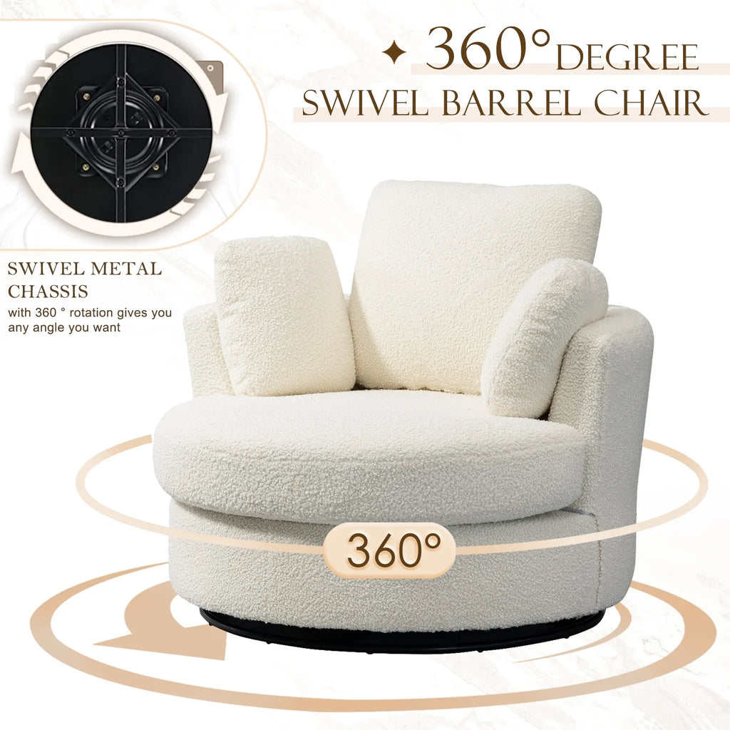 Sherpa Swivel Chair A6960