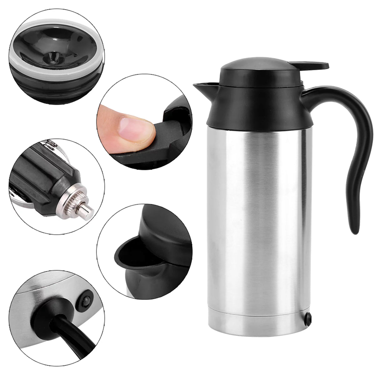 Portable 750ml 24V Car Water Heater Bottle H288