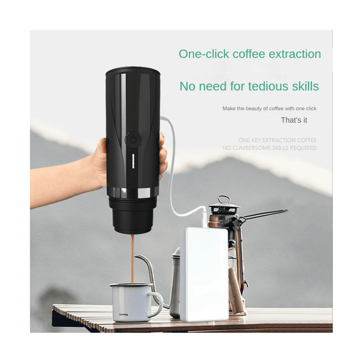 Portable Rechargeable Espresso Machine U71056