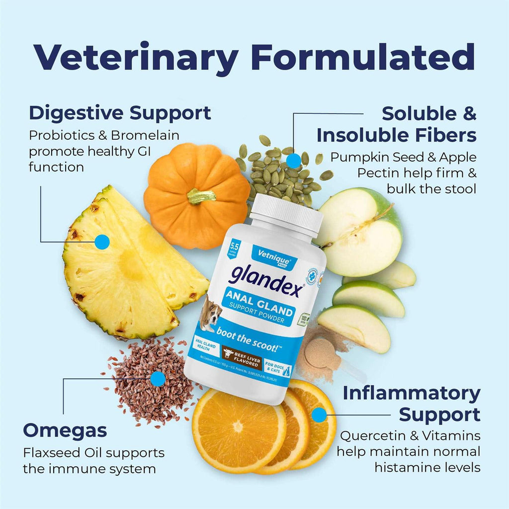 Anal Gland Support Powder for Dogs & Cats J79591