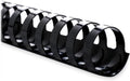 Black Plastic Binding Spines, 100 Per Box, 1", 200 Sheet Capacity G5988