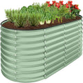 8x2x2ft Metal Raised Garden Bed, Charcoal K1480
