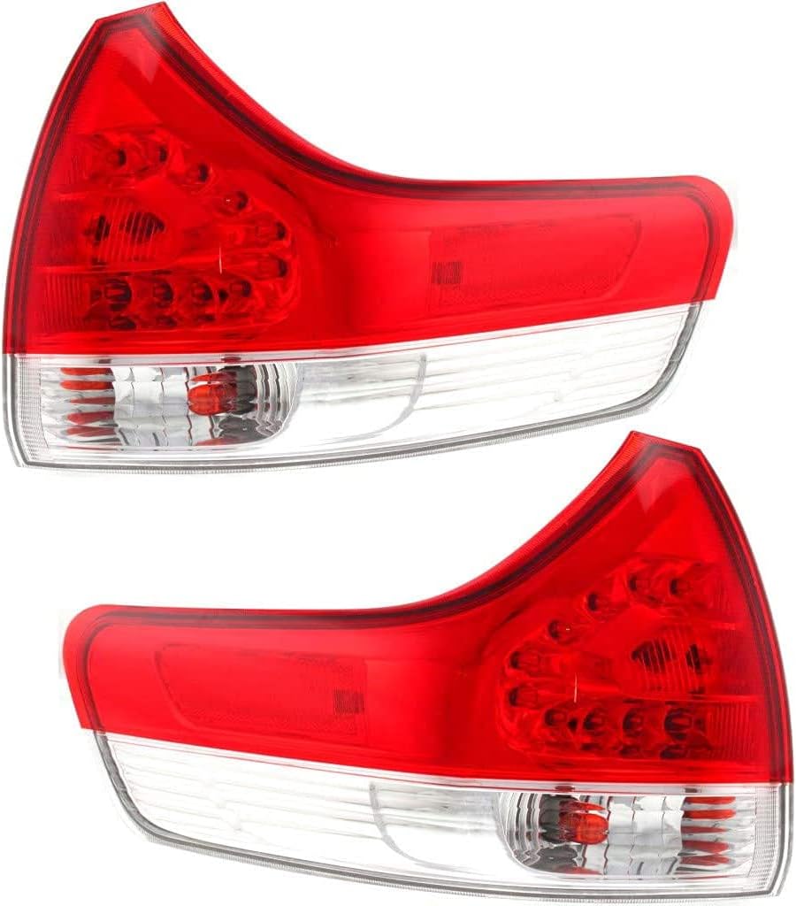 Pair Rear Tail Lights for Toyota Sienna L397