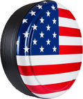 Rigid Tire Cover with American Flag P762192