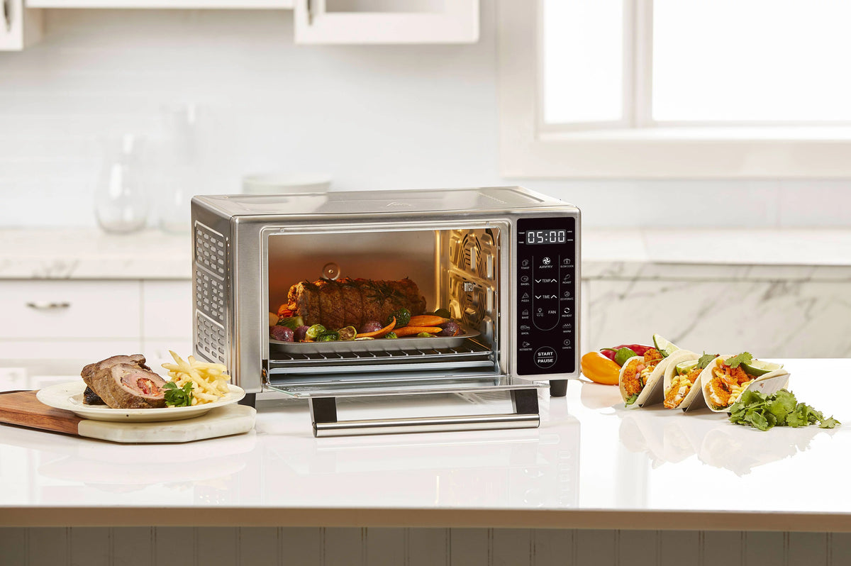 Stainless Steel Toaster Oven AirFryer, 1500 Watts U67562