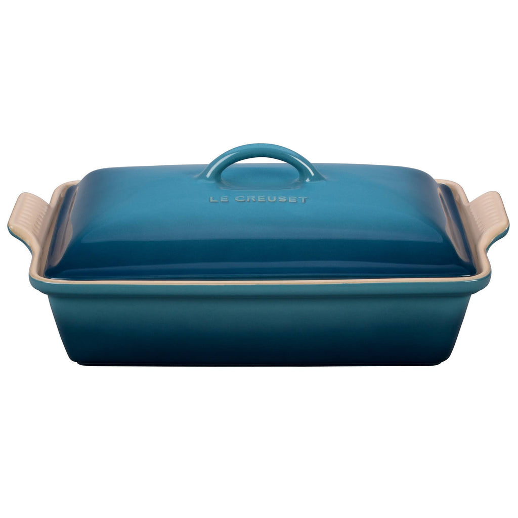 Heritage Stoneware Covered Rectangular Casserole, 4-Quart S37170