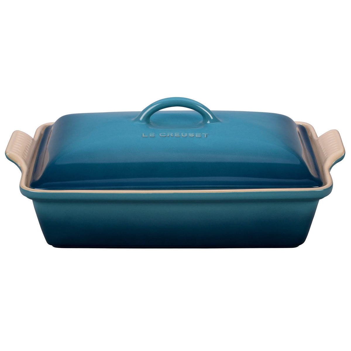 Heritage Stoneware Covered Rectangular Casserole, 4-Quart S37170