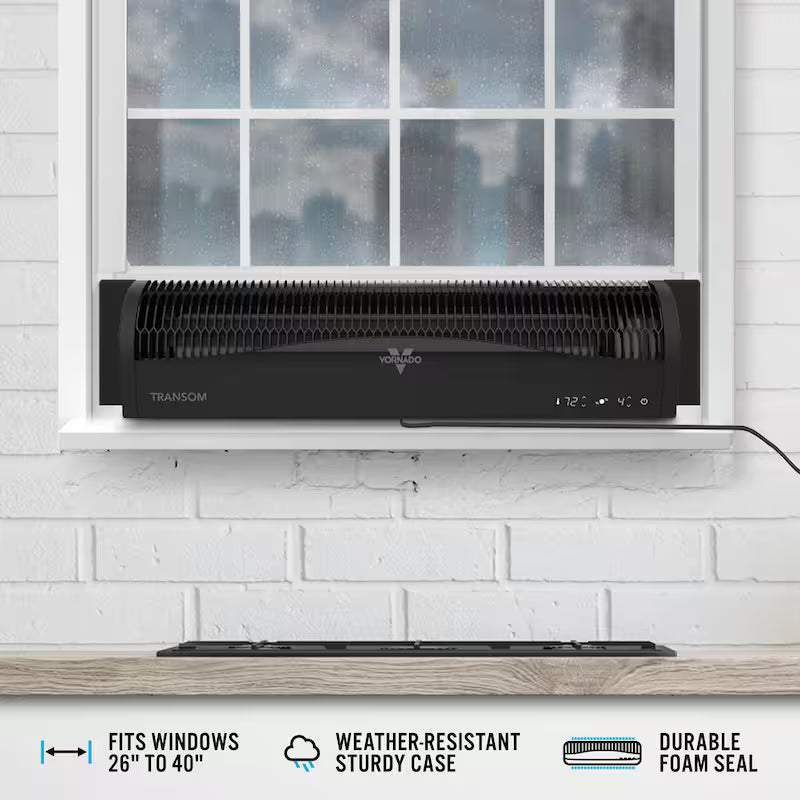 26 in. 4 Speed Low Profile Window Fan R358