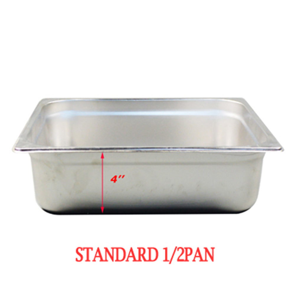 8-Pan LP Gas Food Warmer Propane Kitchen Steam Table M912837