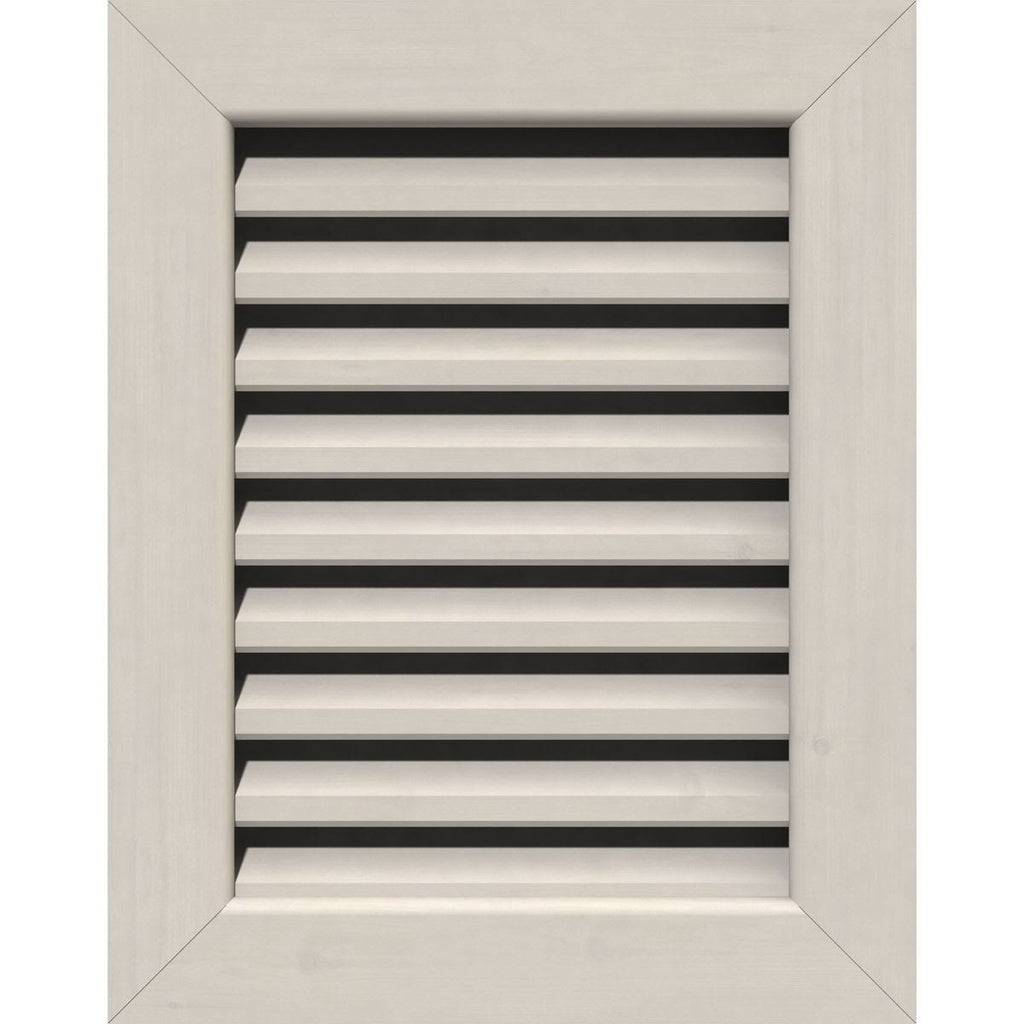 Primed Smooth Vertical Gable Vent Z801