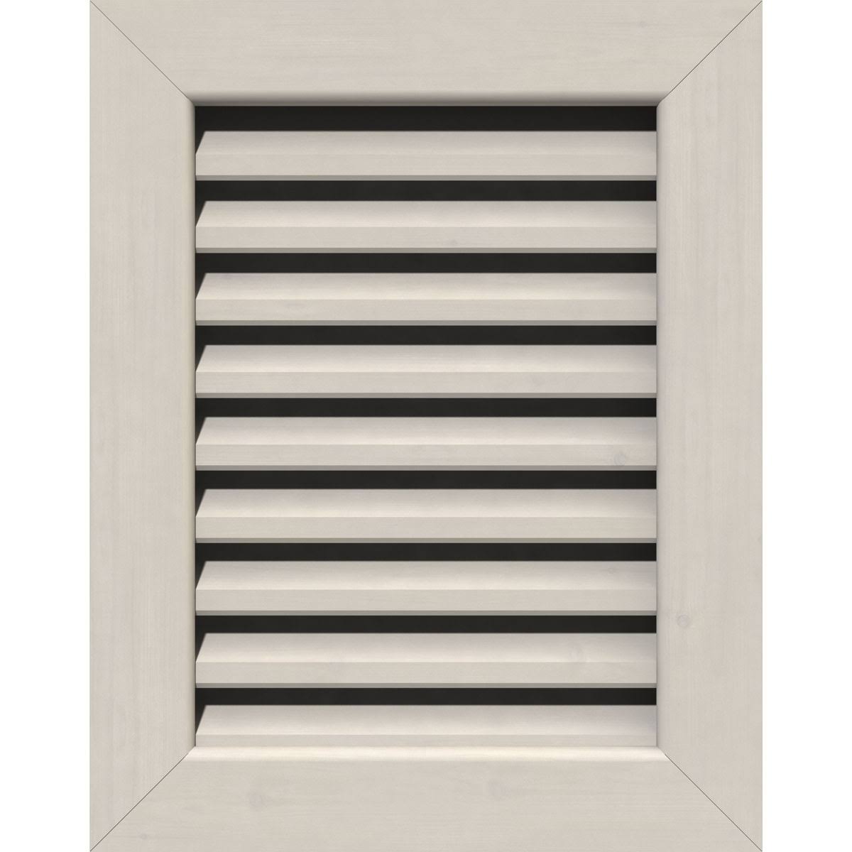 Primed Smooth Vertical Gable Vent Z801