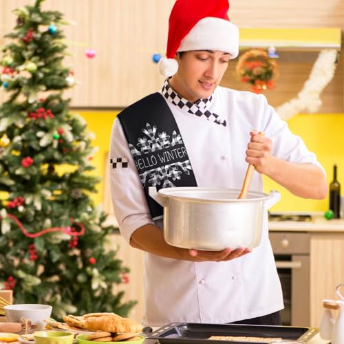 6 Pcs Christmas Kitchen Towels 16x24 Inch J682785