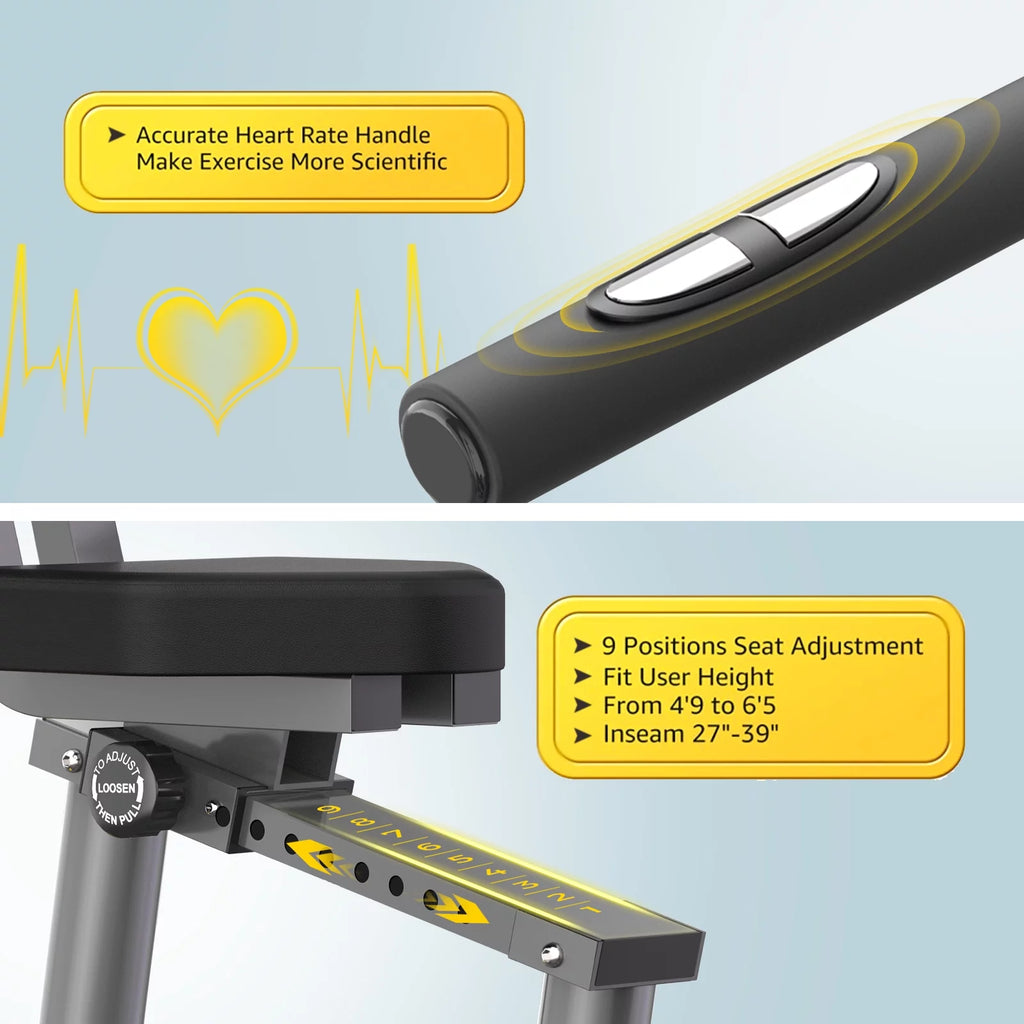 Recumbent Exercise Bike Magnetic Resistance G707431