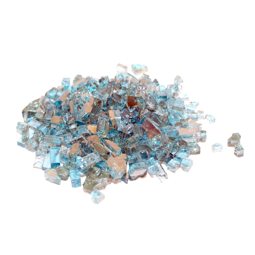 Black Reflective Fire Glass 10 lbs K54386