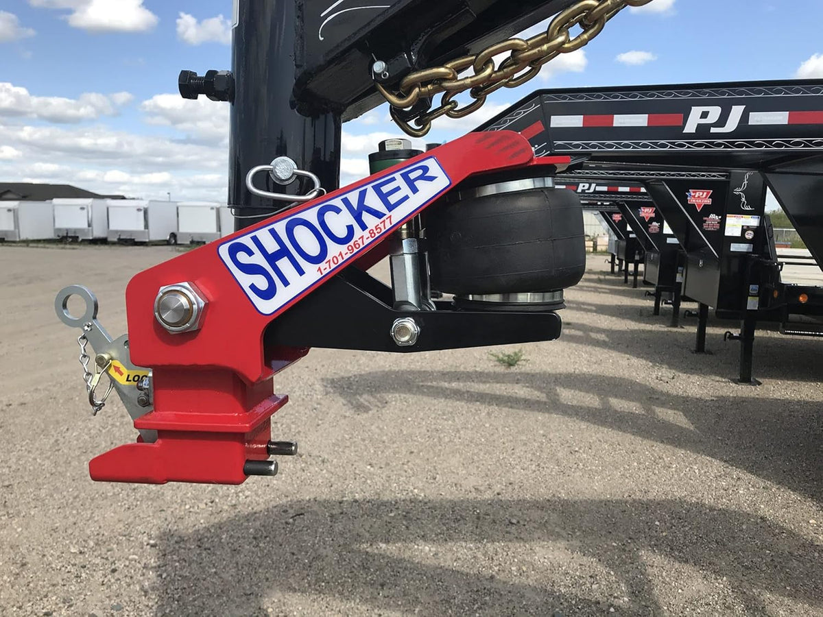 Gooseneck Air Hitch & Coupler, Round 4" Straight Pin 30K Coupler 9" Offset R205384