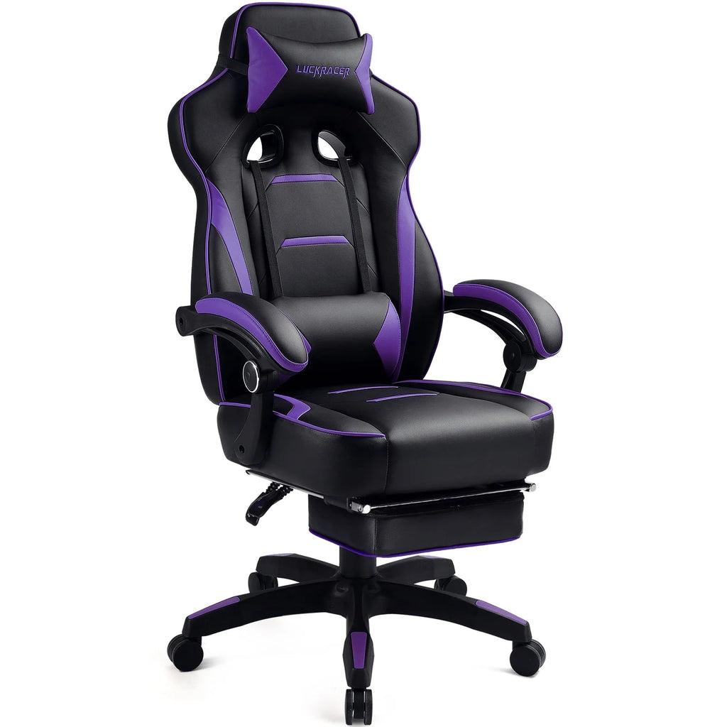 Purple Ergonomic Swivel Gaming Chair M826407