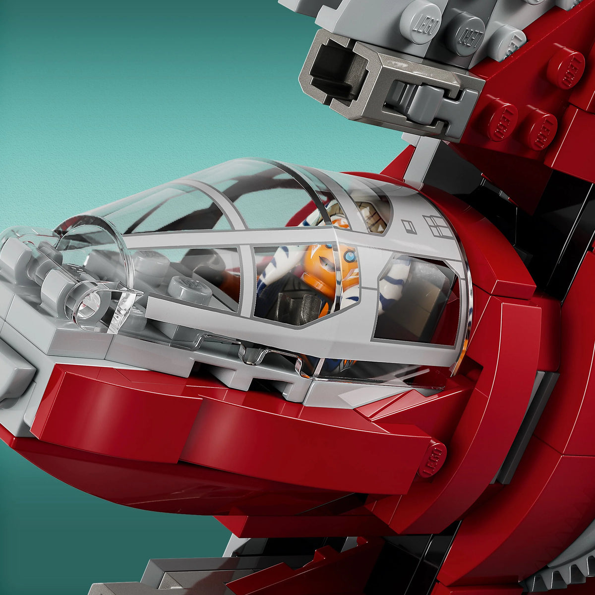 Star Wars Themed Building Playset with Starship and 4 Figures Z558