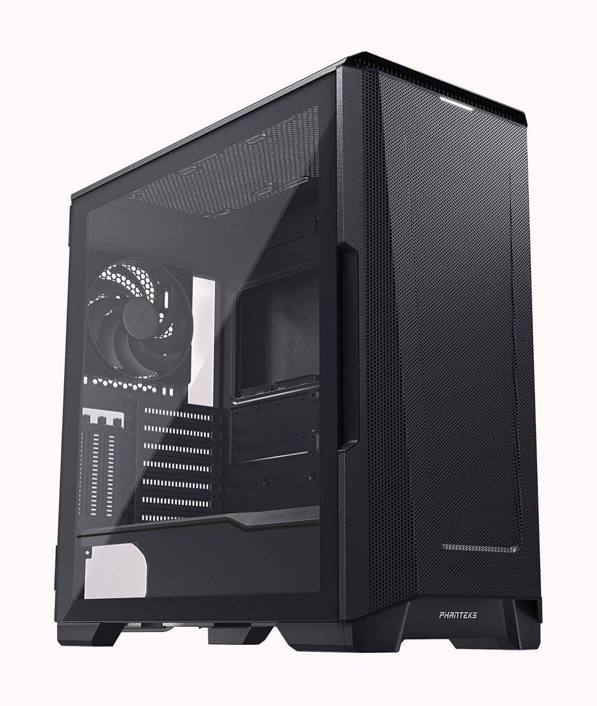 Black ATX Mid-Tower Tempered Glass Mesh Case V225