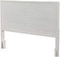 White Pearl California King Wood Headboard M757