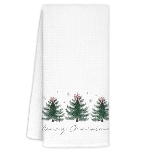 Christmas Tree Kitchen Towels 16x24 Inch S985