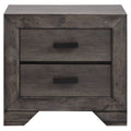 2 Drawer Nightstand in Gray Oak Z983836