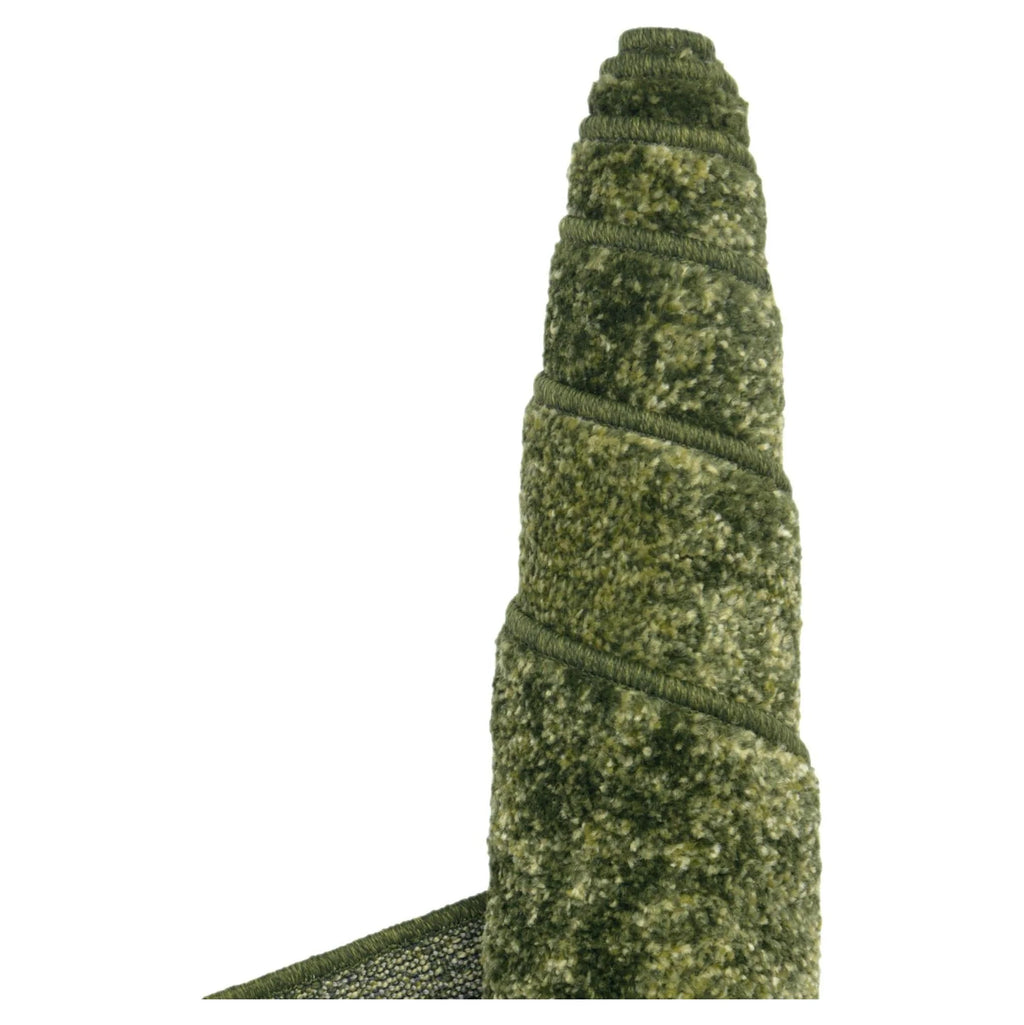 Green 9' x 12' Solid Rug H895