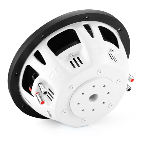 12” Dual 4-Ohm 1000-Watt Shallow Mount Car Subwoofer B405496