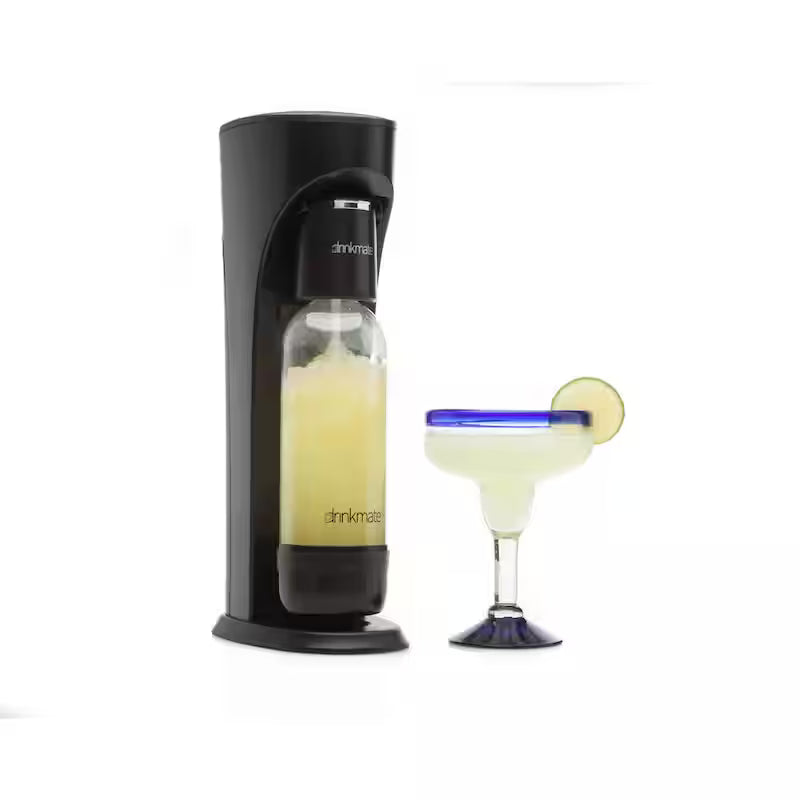 Matte Black Sparkling Water and Soda Maker Machine G105