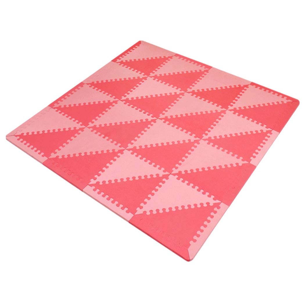 Grey White Triangle Foam Play Mat K14419