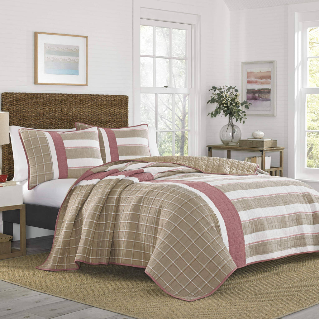 Brown Twin Quilt Z4771