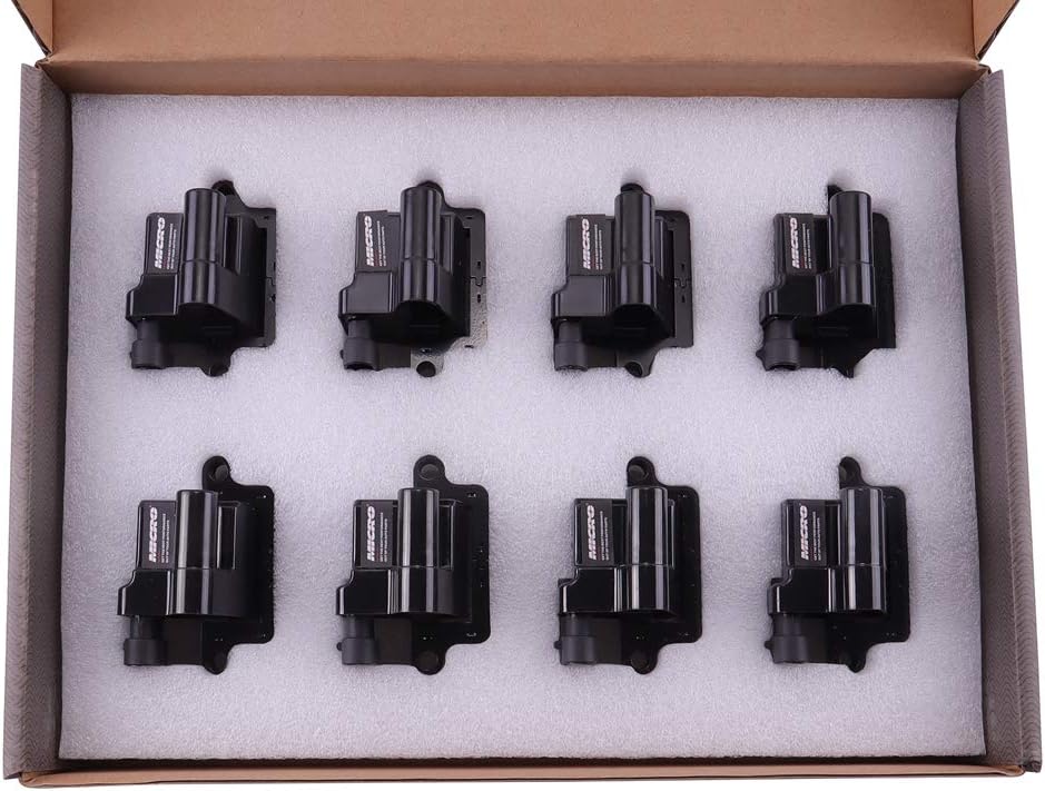 Pack of 8 Square Ignition Coil L9373