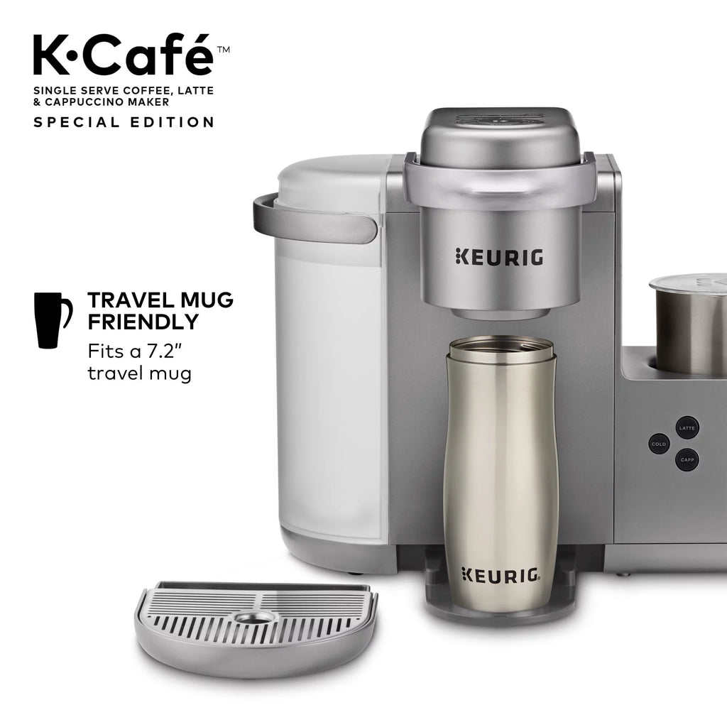 Single Serve K-Cup Pod Coffee, Latte and Cappuccino Maker I842