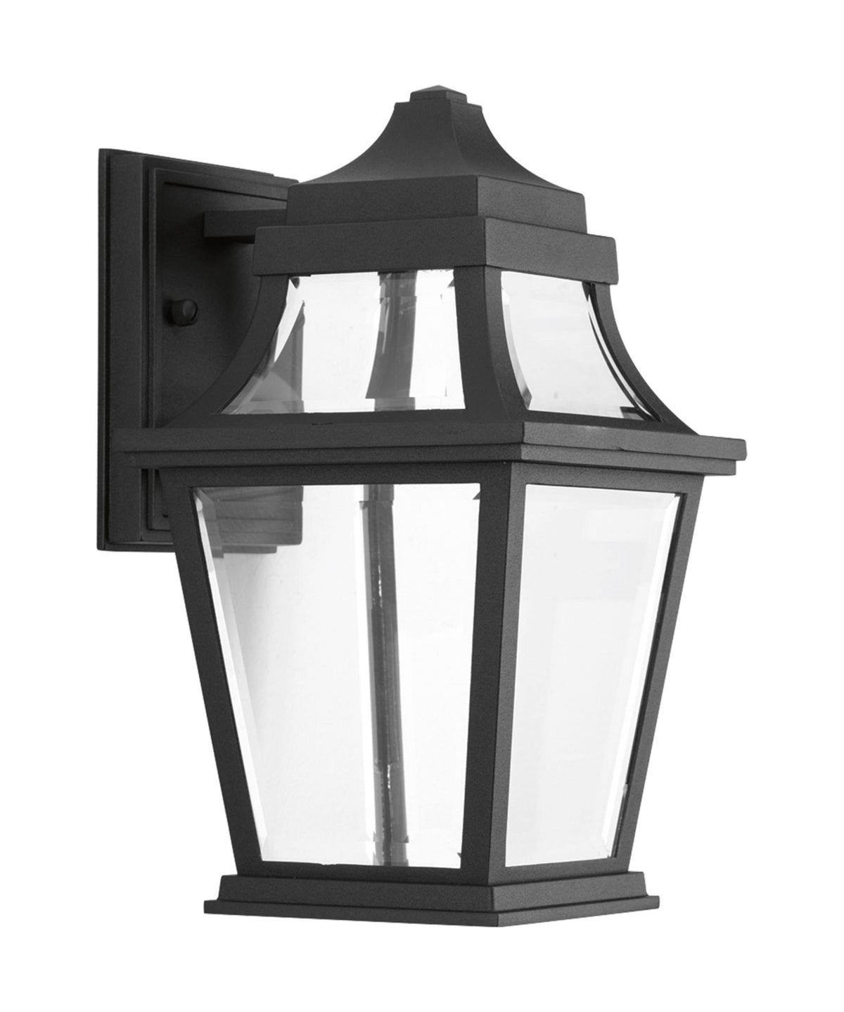 Black LED Outdoor Wall Light S190