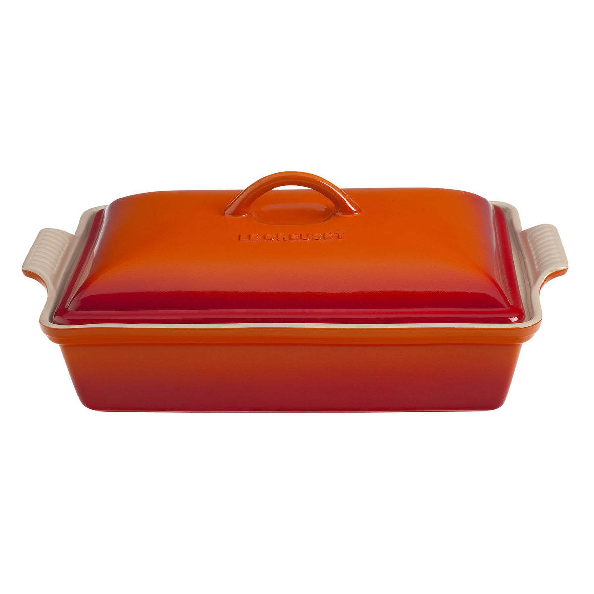 Heritage Stoneware Covered Rectangular Casserole, 4-Quart S37170
