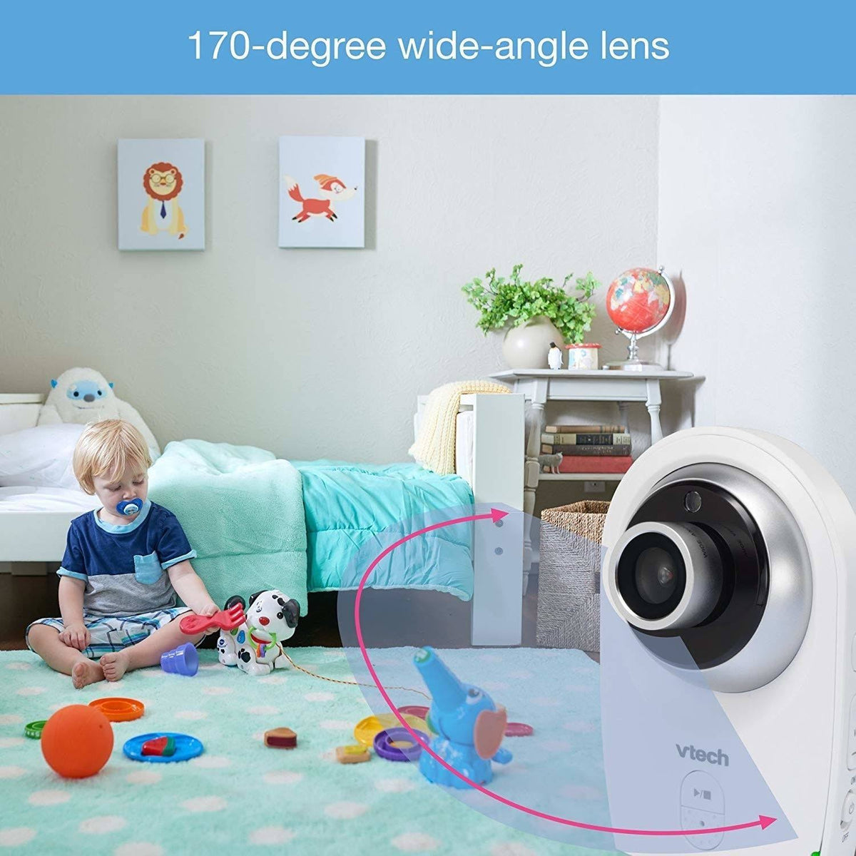 Video Baby Monitor with Wide Angle and Standard Lens Z474138