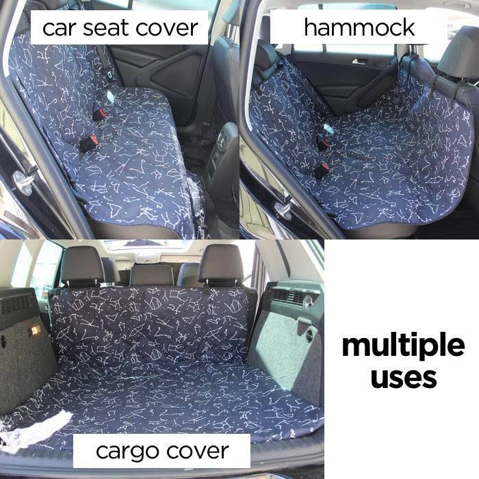 3-in-1 Dog Car Seat Cover & Hammock U6658