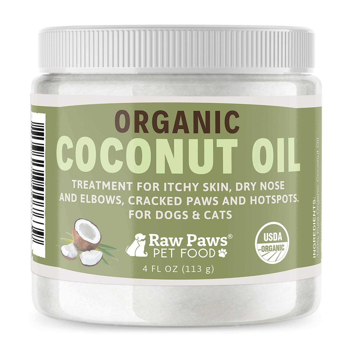 Organic Coconut Oil for Dogs & Cats K9308