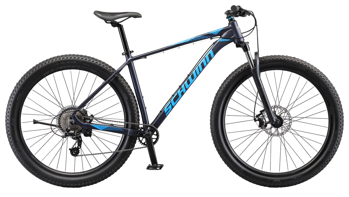 29 Mountain Bike, 19-in Frame, 8 Speeds, Black D7726