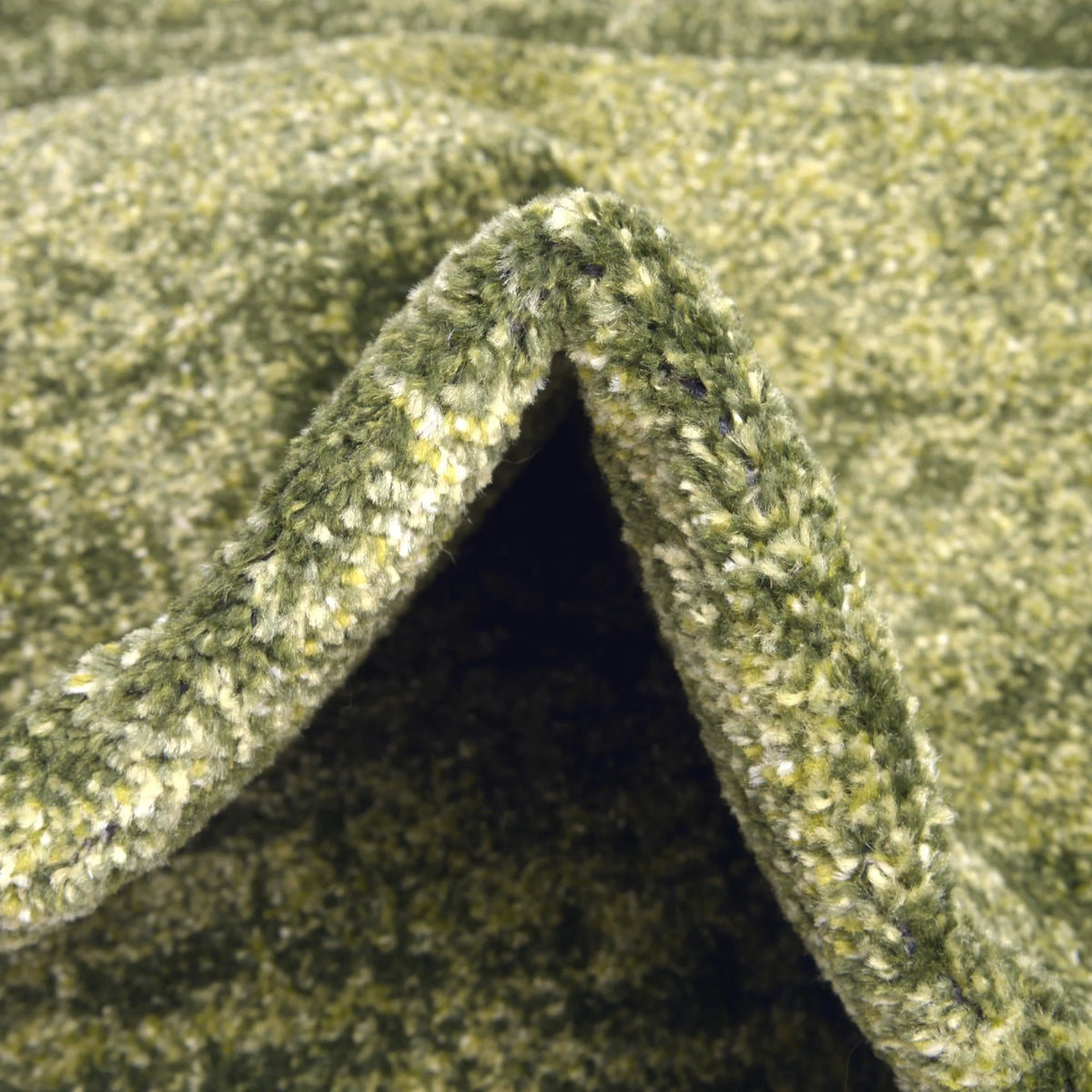 Green 9' x 12' Solid Rug H895