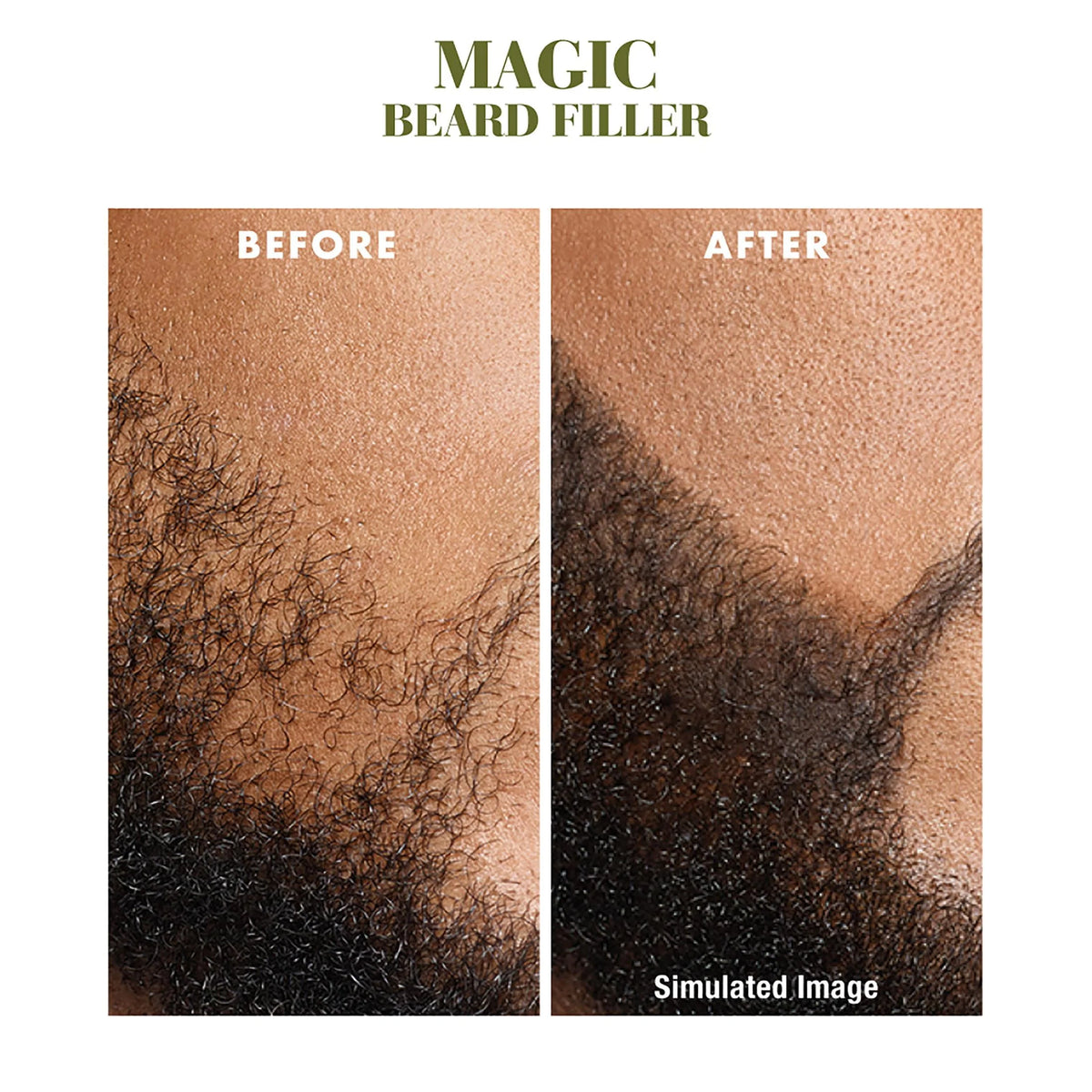 Natural Black Beard Filler, 0.05 fl oz D277