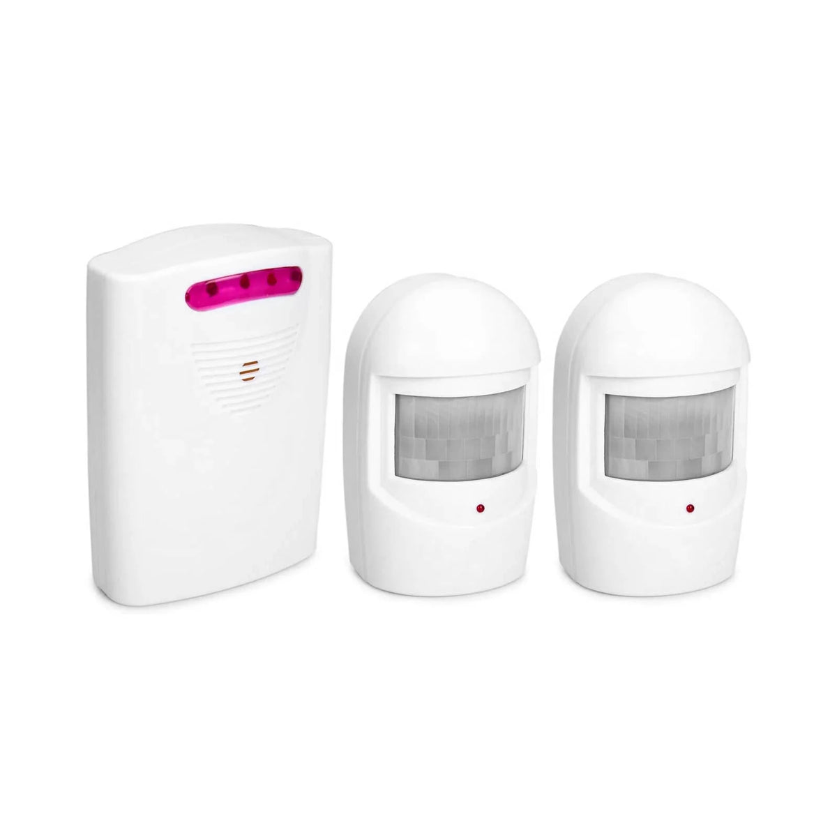 Wireless Driveway Alarm with IR Motion Sensor, 1 Receiver & 2 Transmitters L456