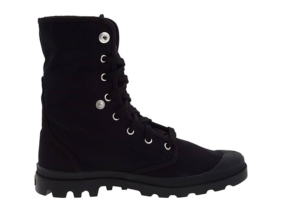Black Canvas Shoes Q605