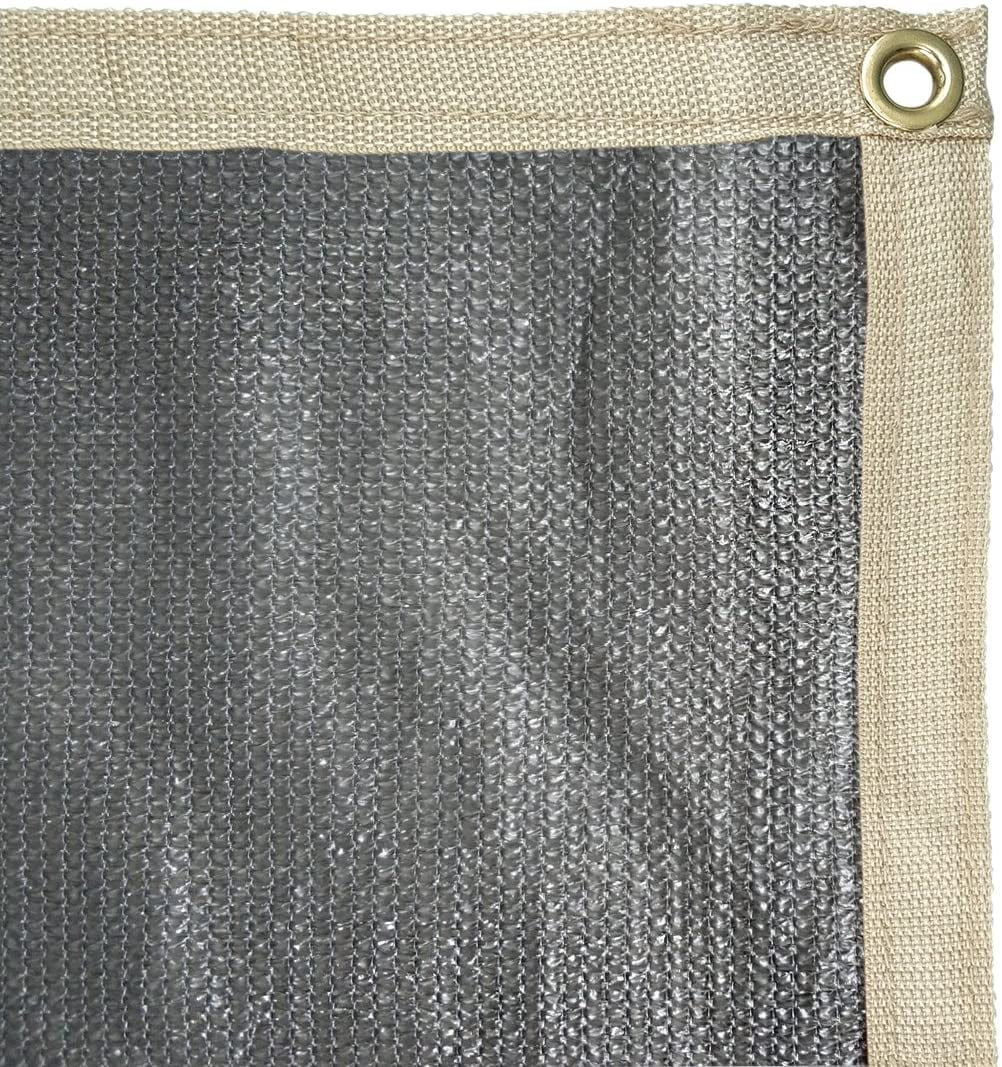 RV Awning Privacy Screen Shade Panel Kit Sunblock Drop 10 x 16ft, Grey E2876