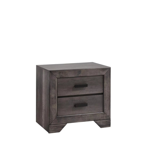 2 Drawer Nightstand in Gray Oak Z983836