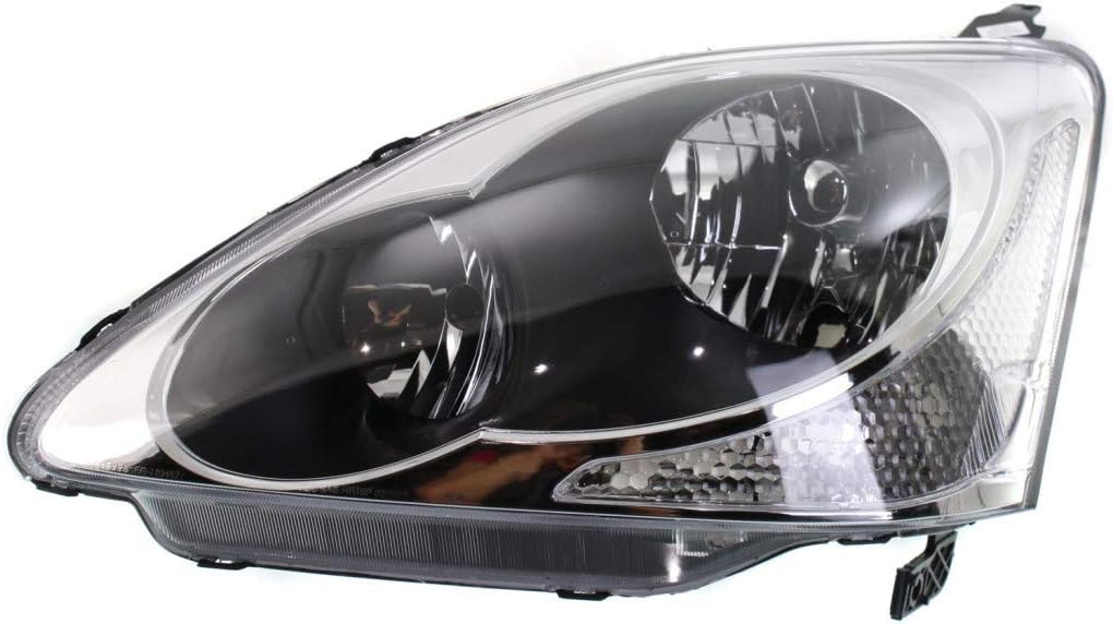 Passenger Side Headlight Assembly for Honda Civic Hatchback 2004 2005 U8227