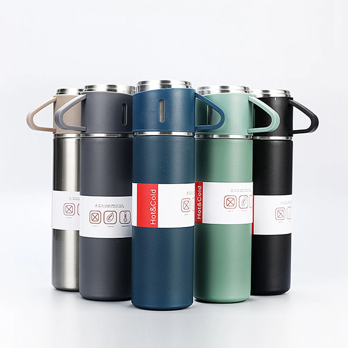 Insulated Stainless Steel Thermos Bottle 500L X782