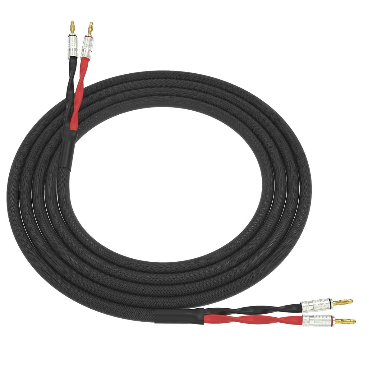 Black TechFlex 15 Feet Speaker Cable H406917
