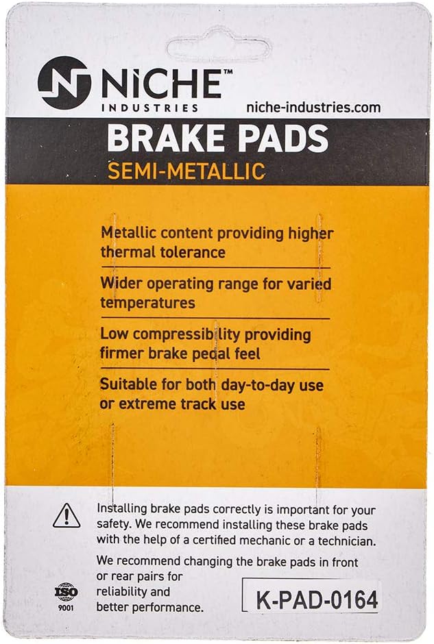 Brake Pad Set Semi-Metallic Pack of 2 C7401
